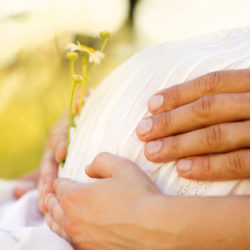 genetic testing | LLU Center for Fertility | CA | Woman's pregnant belly