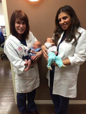 Twins visit Dr. Bareh and Dr. Corselli | Loma Linda University Center for Fertility & IVF