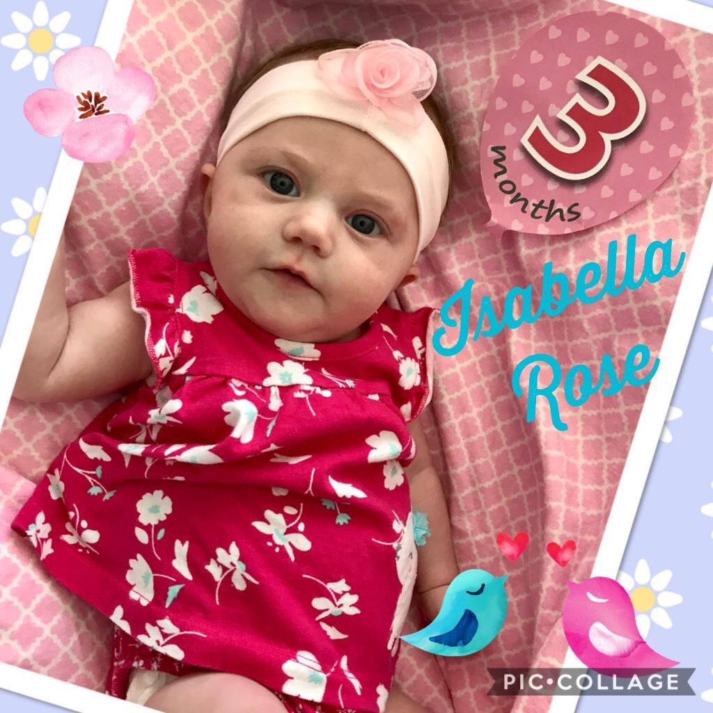 Right Fertility Treatment Patient Story | LLU Center for Fertility | Photo of Isabella at 3 months