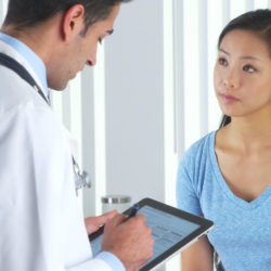 Fertility treatment FAQ | LLU Center for Fertility | Doctor speaking with patient